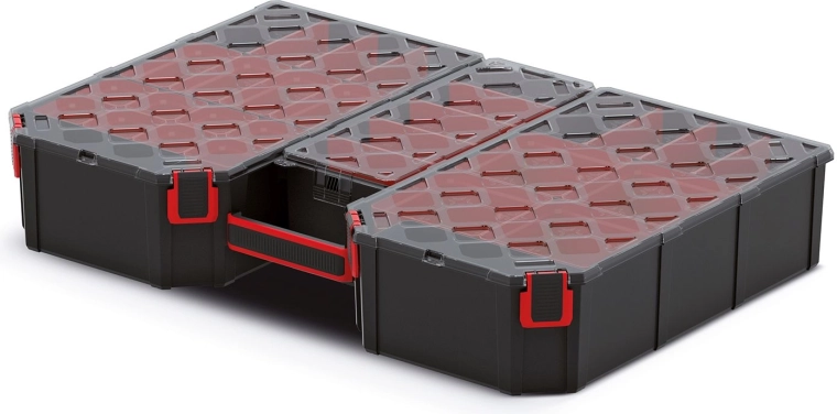 Augsts organizators TAGER CARBO PLUS ar starpsienām 577 × 390 × 105 mm