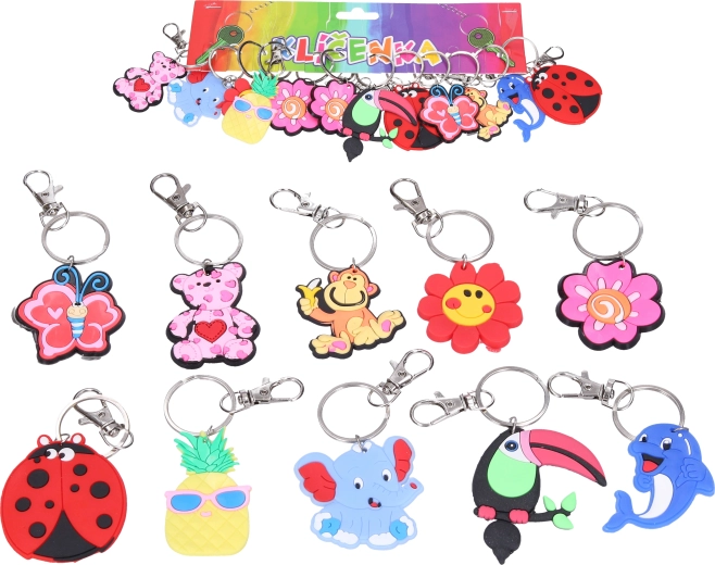 Atslēgu piekariņš – dažādu dizainu miks