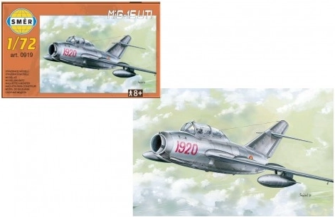 Plastmasas lidmašīnas modelis MiG-15 UTI 1:72