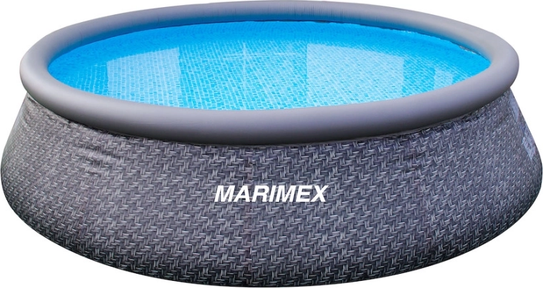 Marimex Tampa baseins 3,66 × 0,91 m bez piederumiem, rotangpalmas motīvs