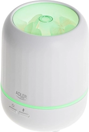 Ultraskaņas aromāta difuzors 3 vienā ar USB Adler
