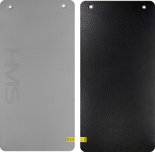 Studijas vingrošanas paklājiņš ar cilpām HMS Premium MFK01, pelēks