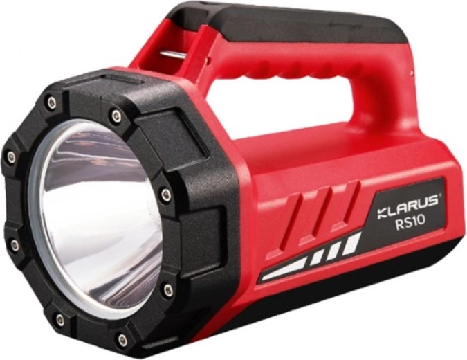Klarus RS10 reflector flashlight 800 lm with power bank and USB‑C charging