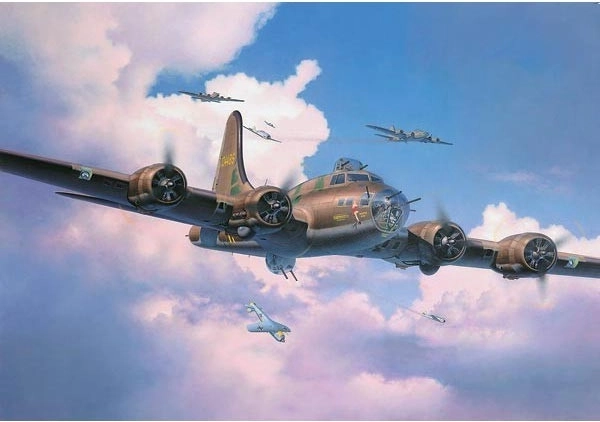 Plastmasas modelis B-17 F Memphis Belle