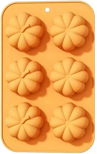 TORO Silicone Pumpkin-Shaped Muffin Mold