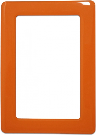 Magnētisks pašlīmējošs rāmītis 12,3×8,1 cm – oranžs
