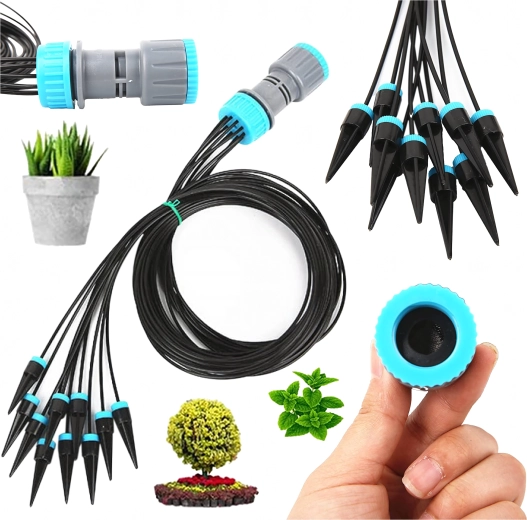 Automatic Drip Irrigation System for Gardens and Planters