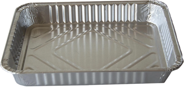 Aluminum Tray for Buns 930 ml 23 × 17.5 × 3 cm