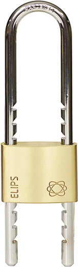 Piekaramā atslēga ELIPS 50 ar regulējamu loku 60–150 mm, 3 atslēgas