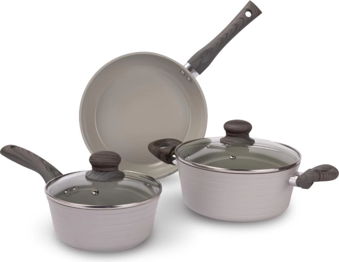Lamart Stripe cookware set 5 pcs