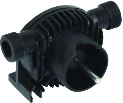 Drill-powered pump for water and chemicals