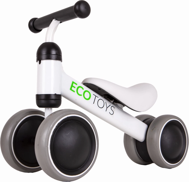 ECOTOYS bērnu ritenītis, balts