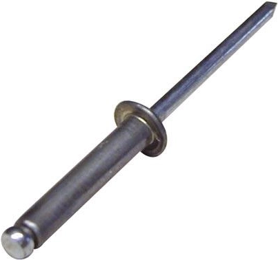 Izvelknis 4,0 × 12 × 12 mm Al/ST (500 gab.)