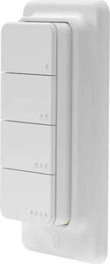Shelly BLU RC Button 4 ZB viedā tālvadība ar 4 pogām (Zigbee/Bluetooth)
