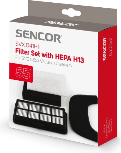 Sencor Filter Set for SVC 55x Vacuum Cleaners