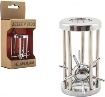 Metāla galvaslauznis Ezītis sprostā, hromēts