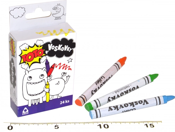 ERGO vaska krītiņi radošai darbībai