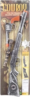 Kovboju komplekts bērniem ar šauteni un pistoli