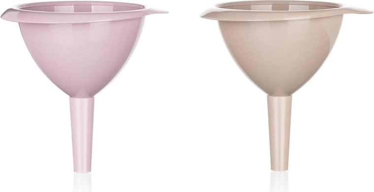 ACCASA Plastic Funnel 10.4 cm – pastel color mix