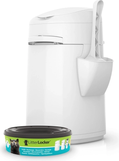 LitterLocker konteineris kaķu pakaišiem Design, bez smakas