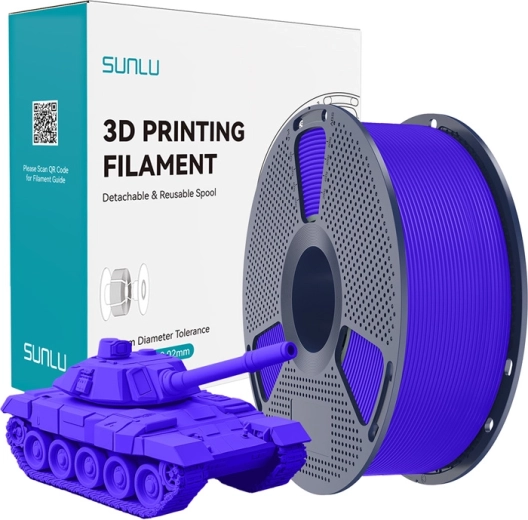 Sunlu PLA+ High‑Speed zils filaments 1,75 mm