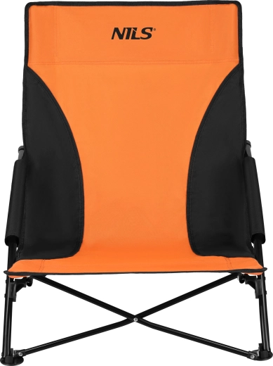 Pludmales saliekamais krēsls NILS NC3035 oranži melns