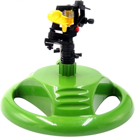 Rotējošs šļakatlaistītājs uz impulsa pamatnes – zaļš