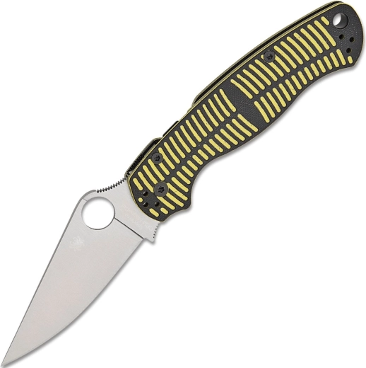 Spyderco Para Military 2 Salt saliekamais nazis dzelteni melns 8,8 cm