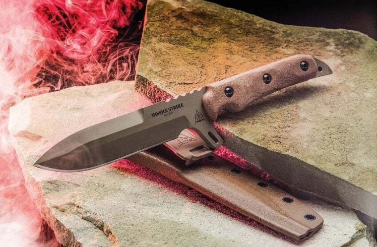 Taktiskais fiksētās asmens nazis TOPS Knives Missile Strike