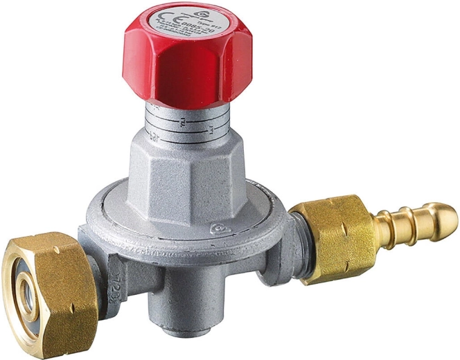 Gāzes spiediena regulators 0,5–4 bar bez manometra
