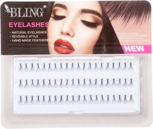 Dabīgās kušķu skropstas BLING, 11 mm