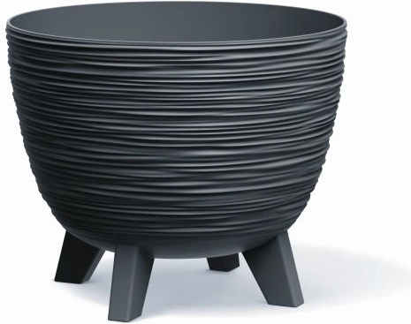Puķu pods Furu 23,6 cm antracīta krāsā
