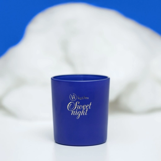 Aromātiskā svece Sweet night ar lavandas aromātu, 125 g