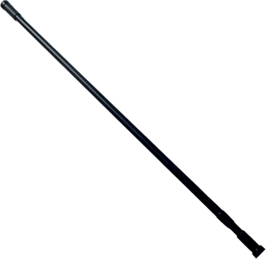 Telescopic tension rod 70–120 cm black metal