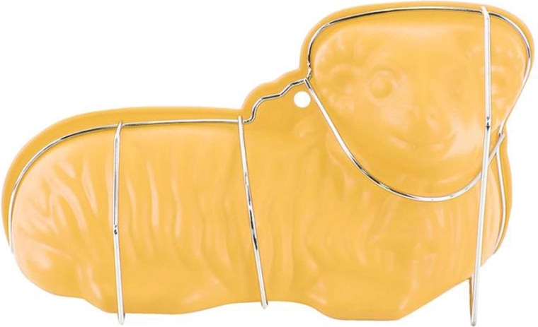 Silikona forma Lieldienu jēram ar metāla statīvu 32 × 16 × 9 cm