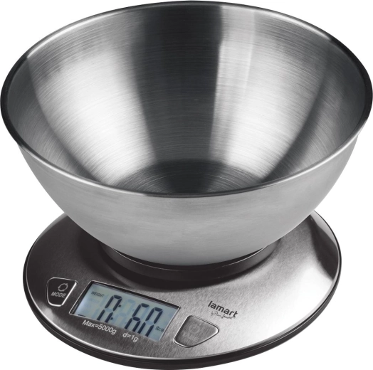 Lamart Kitchen Scale with Stainless Steel Bowl