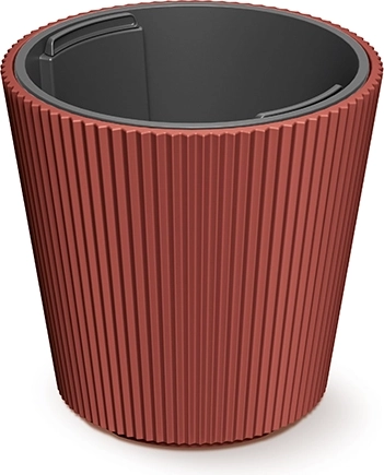 Puķu pods MILLY ar izņemamu ieliktni, vara krāsā, 17,6 cm