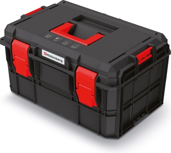 Modular Tool Case X-Block Pro, 546 × 380 × 307 mm, black