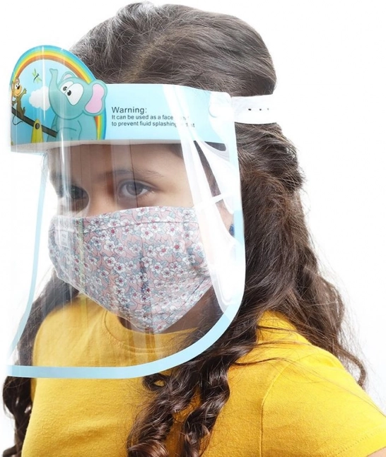 Bērnu sejas aizsargvairogs ar pandas motīvu