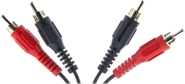 Sencor audio cable 2× RCA to 2× RCA, 2.5 m