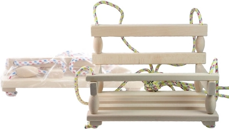 Koka šūpoles – dabīgā