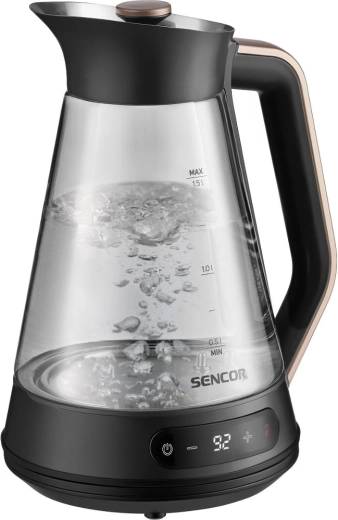 Sencor elektriskā tējkanna ar temperatūras regulēšanu, 1,5 l