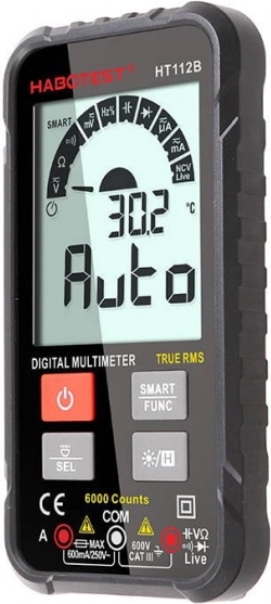 True RMS digitālais multimetrs Habotest HT112B