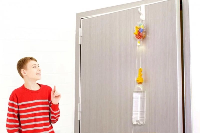 Izglītojošais komplekts 4M Eco‑Tech spuldze ar rokas piedziņu un gravitāciju