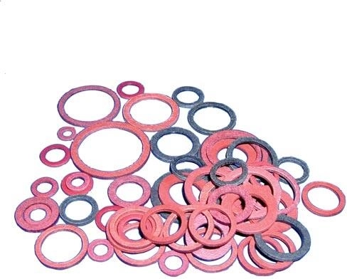 Set of fiber sealing rings for cars and motorcycles, 54 pcs
