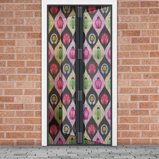 Magnetic insect screen for doors 100 × 210 cm