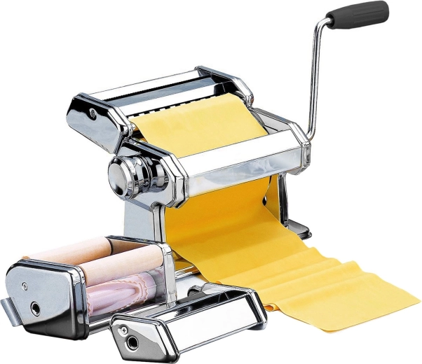 Renew Force 7-in-1 Manual Pasta Maker with Ravioli Attachment