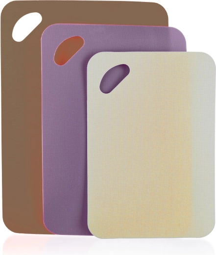 CULINARIA Set of Non-Slip Cutting Boards, 3 pcs