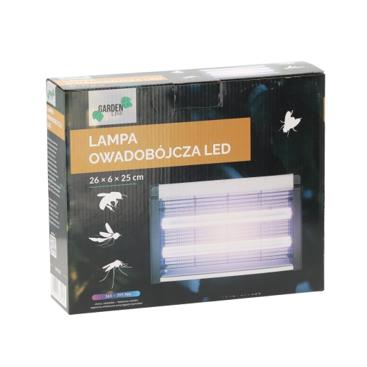LED kukaiņu ķērājs 26 × 6 × 25 cm, 4 W