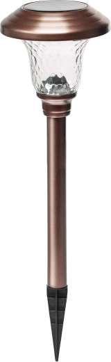 Saules dārza ieduramās lampas 42 cm, komplekts 6 gab.